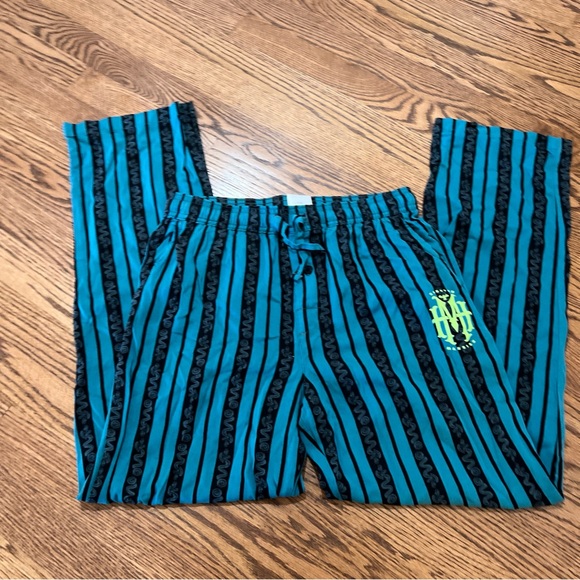 Disney Haunted Mansion Pajama Pants Rare Wallpaper Print Retired RARE Unisex Sm - Picture 4 of 8